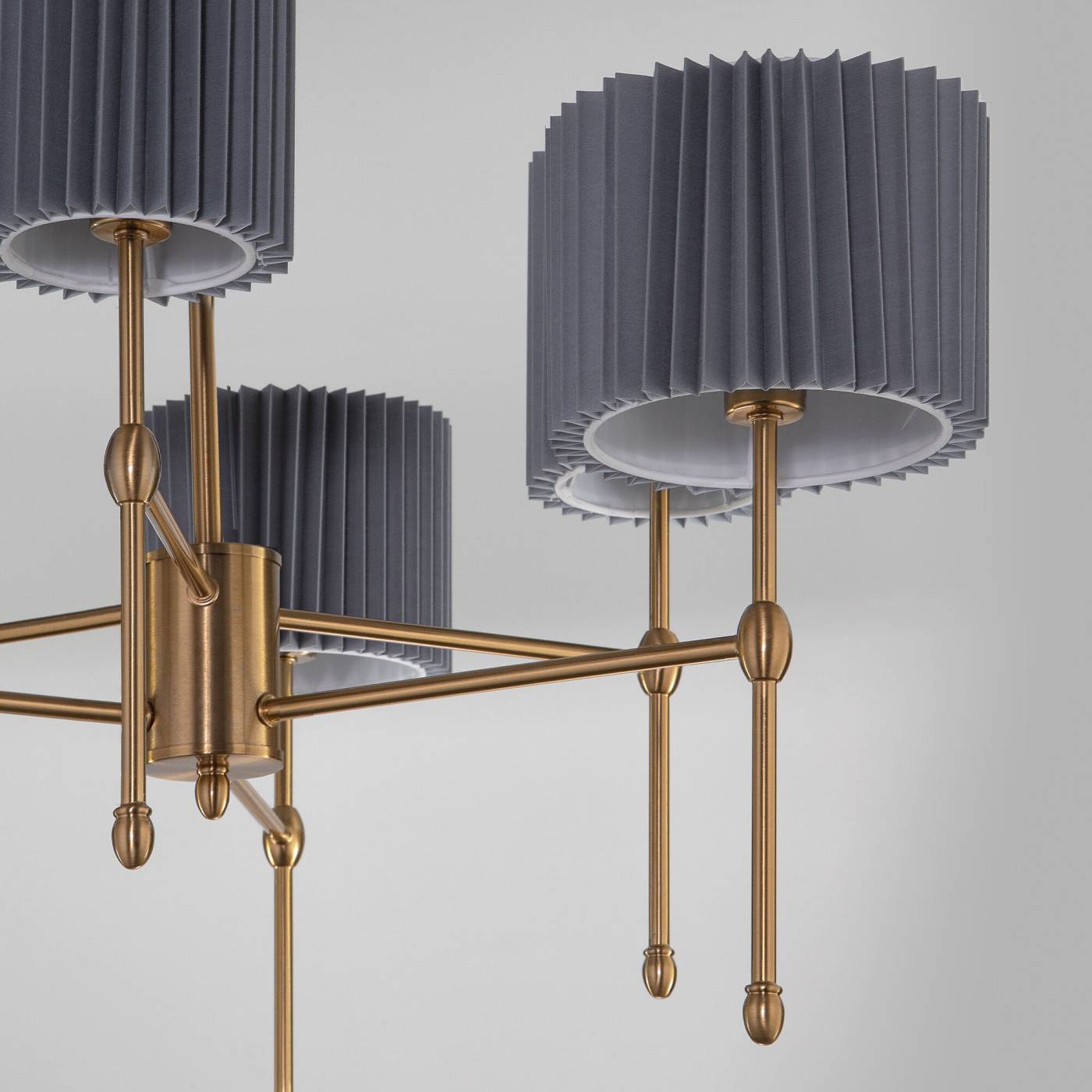 60162/6 латунь Потолочная люстра Eurosvet Notturno 60162/6 латунь