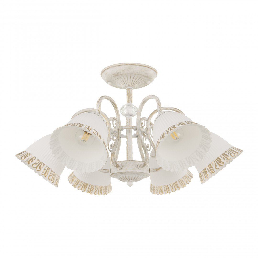 340800/6 WT+G Потолочная люстра Arte Milano Am340800 340800/6 WT+G