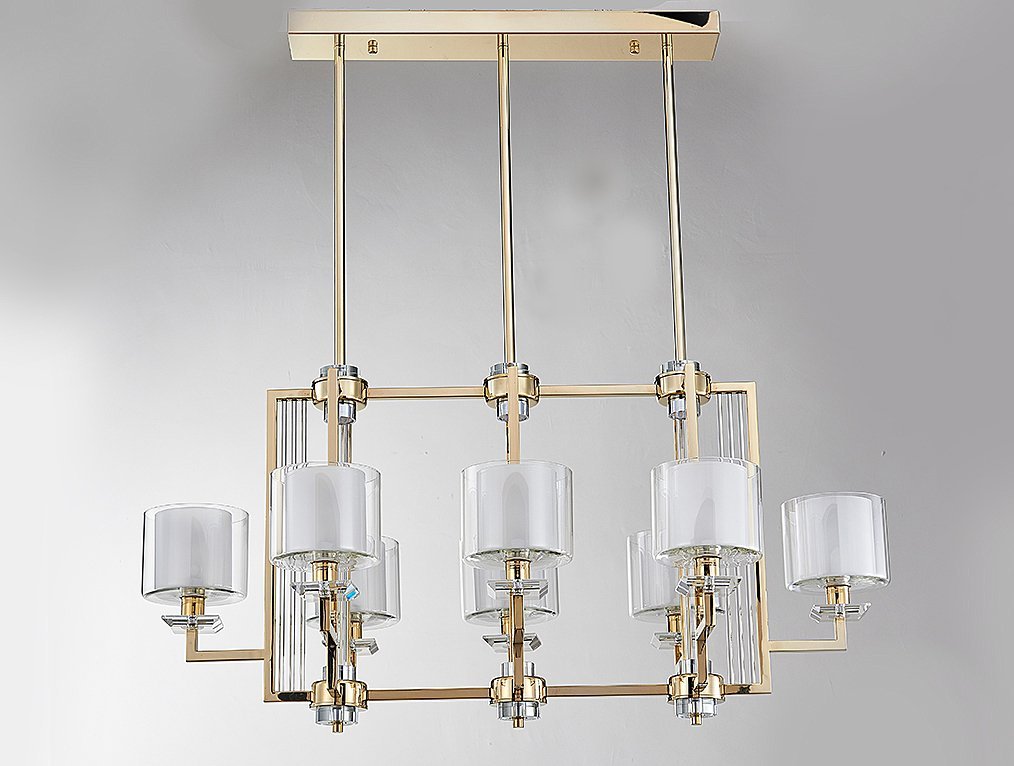 4408/S gold Потолочная люстра Newport 4400 4408/S gold