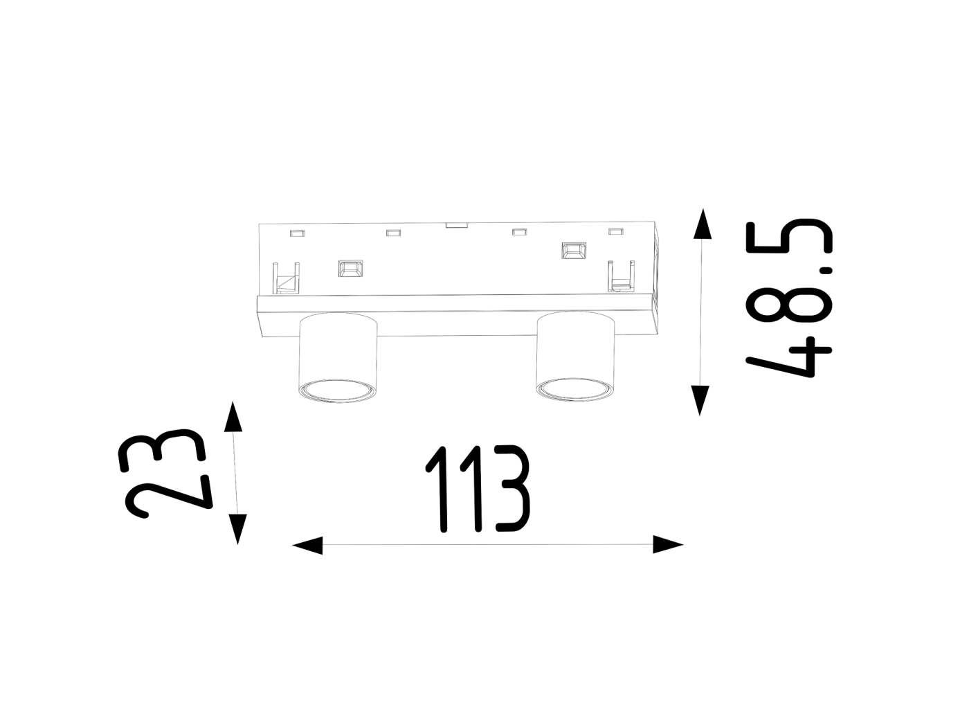 00-00013671 Трековый светильник SY-LINK SWG LUMKER 00-00013671