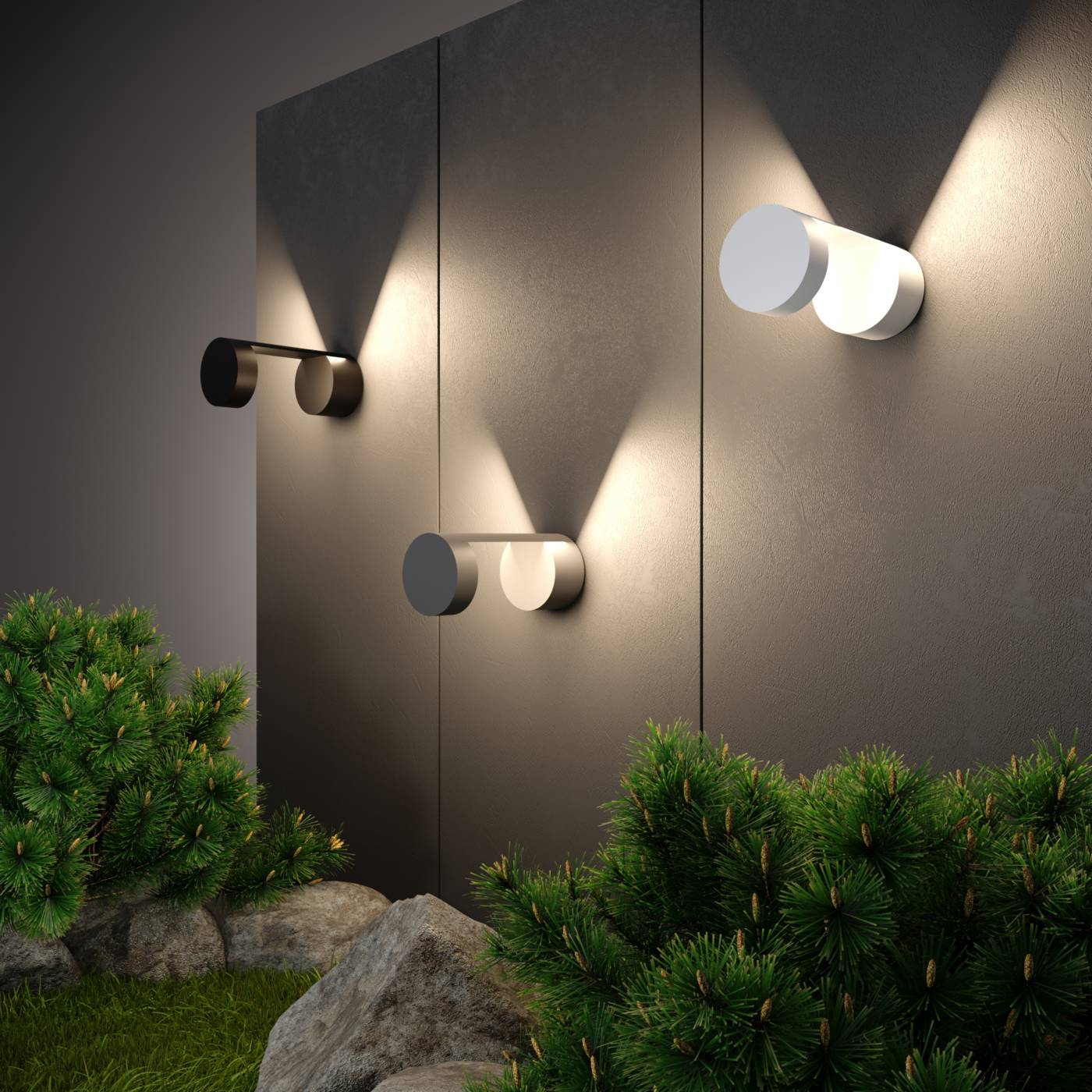 1540 TECHNO LED Nimbus Белый Уличный настенный светильник Elektrostandard Nimbus 1540 TECHNO LED Nimbus Белый