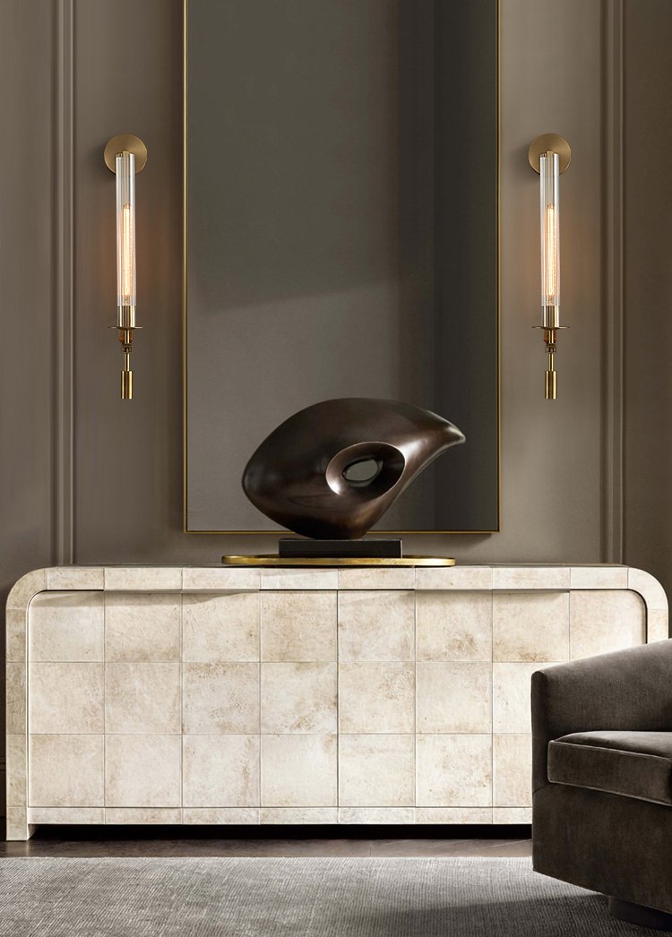 88043W brass Настенное бра Delight Collection Wall lamp 88043W brass