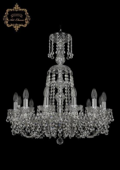 Подвесная хрустальная люстра 11.26 Art Classic 11.26.12.220.XL-70.Cr.B