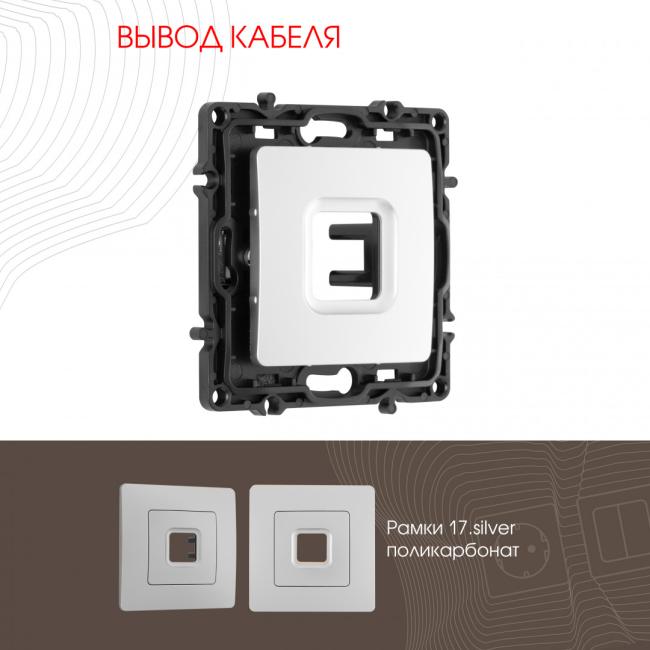 217.49-1.silver Накладка на механизм Arte Milano Am-217 217.49-1.silver