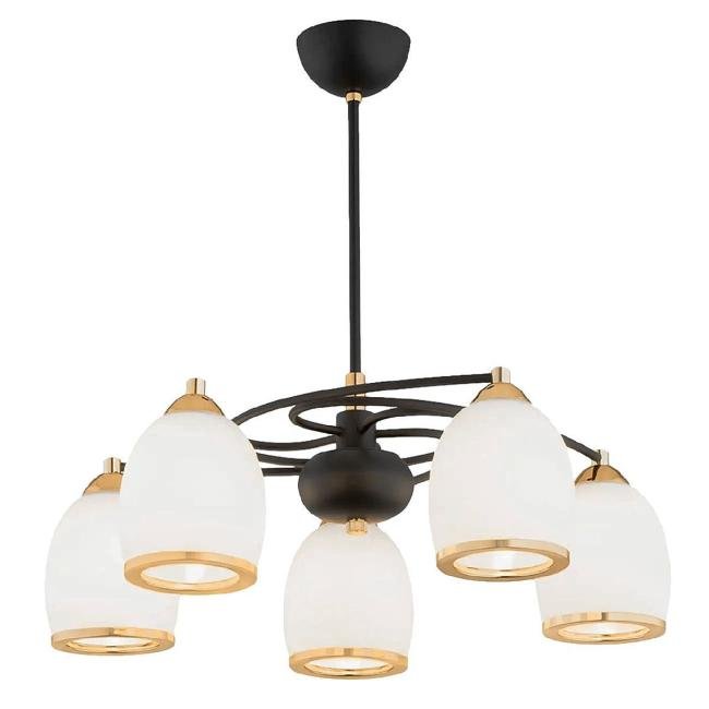 MD.8388-5-P-BK Люстра на штанге IMEX MD.8388-5-P-BK