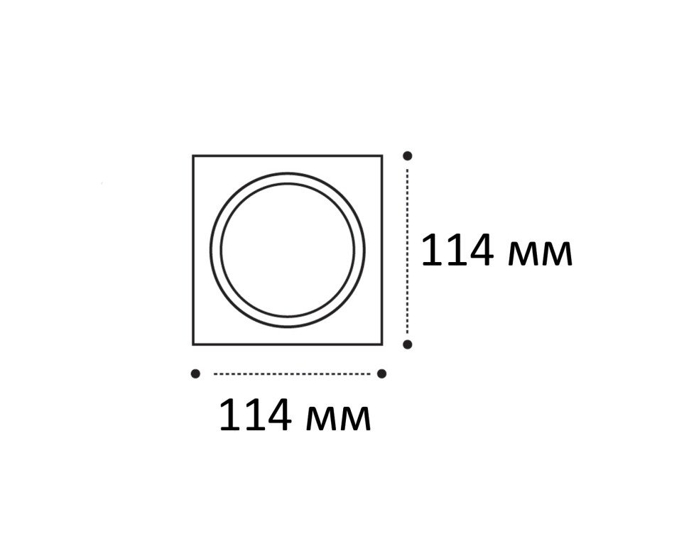 Рамка для светильников IT08-8032Italline IT08 IT08-8033 white