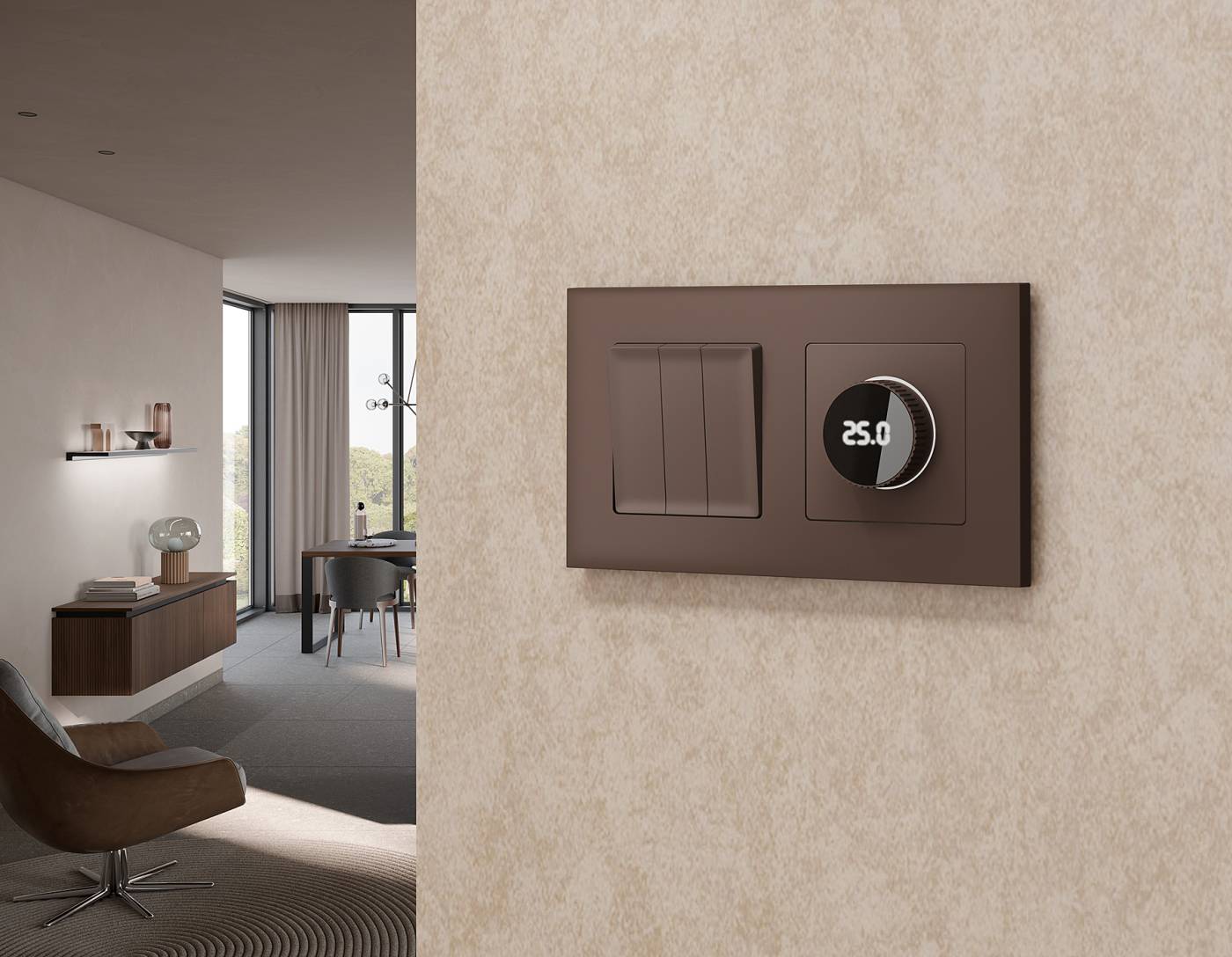 Накладка на механизм Ambrella Volt ALFA AP6358