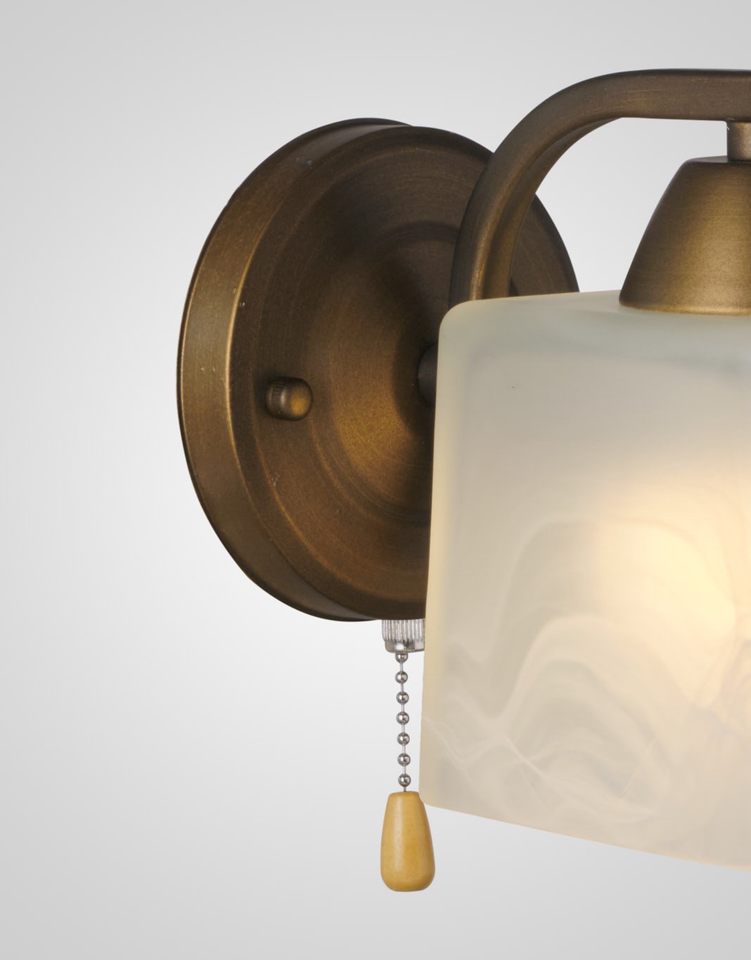 Настенное бра Мелодия Света Cube P9484-1W AB 000022896