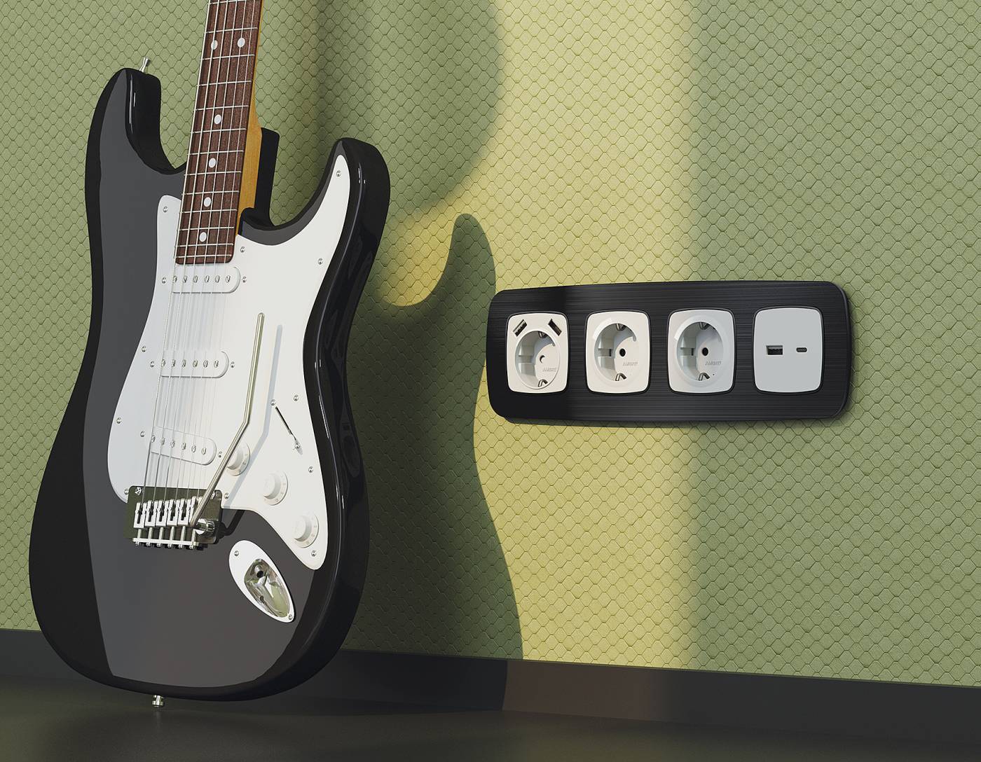 Рамка Ambrella Volt Radian Металл OF580504