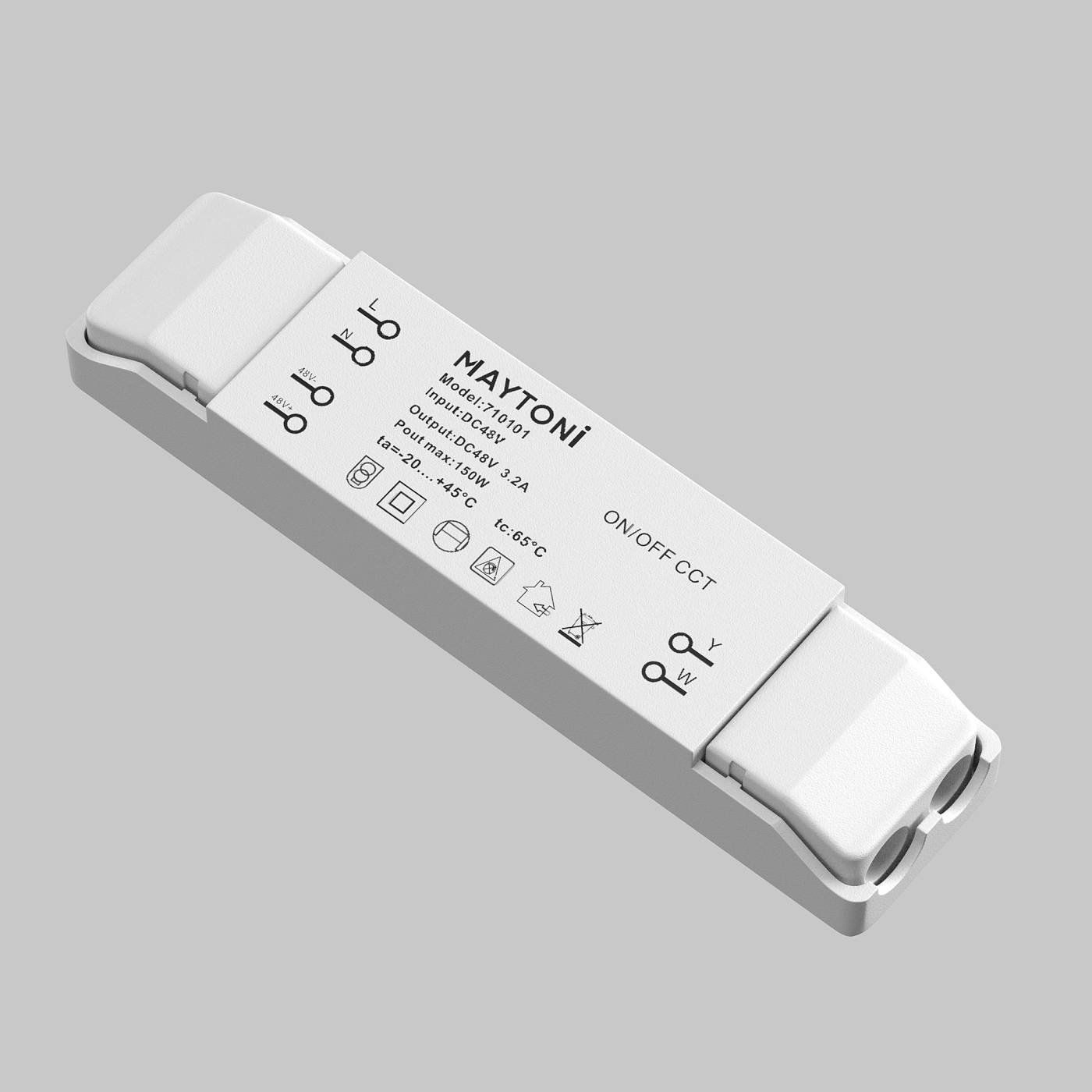 Контроллер UNION для систем Axity 48В DC 200Вт DIM/CCT Maytoni Контроллеры 710101
