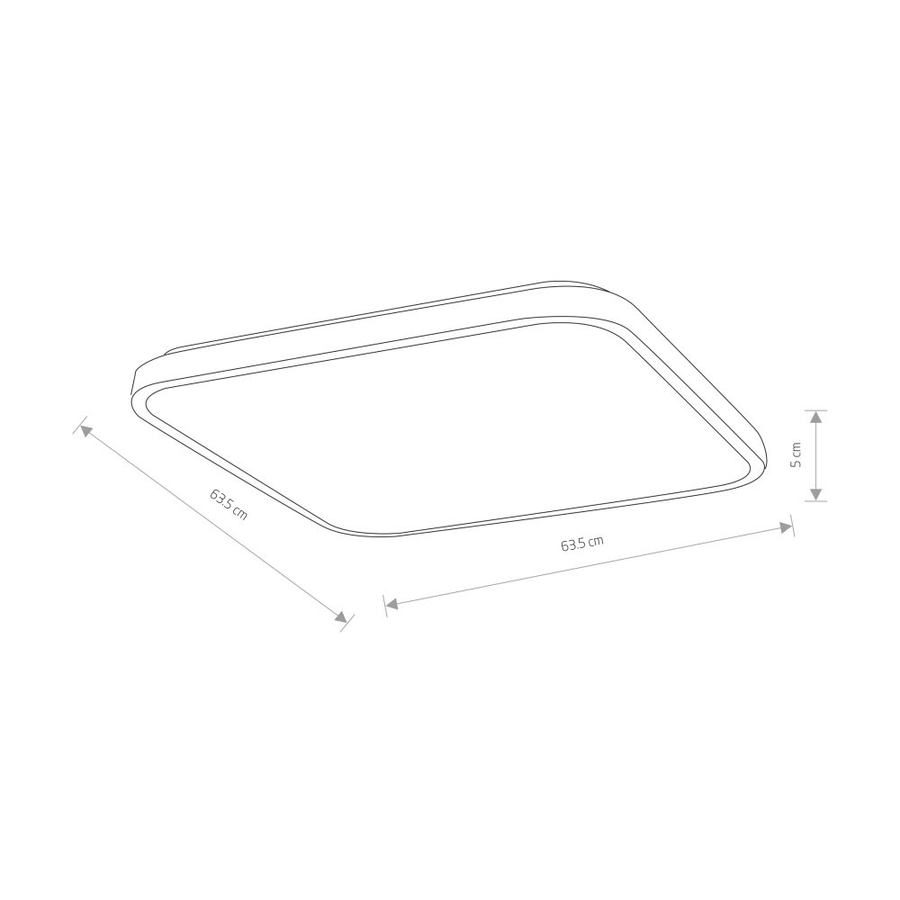Светильник потолочный Nowodvorski Agnes Square Led Pro 10987