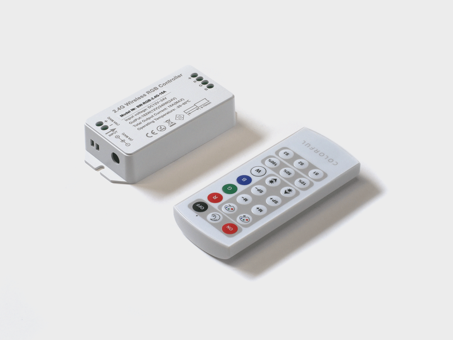 00-00021380 Контроллер RGB, 2.4G с пультом, 21 кноп., SWG Standard 00-00021380