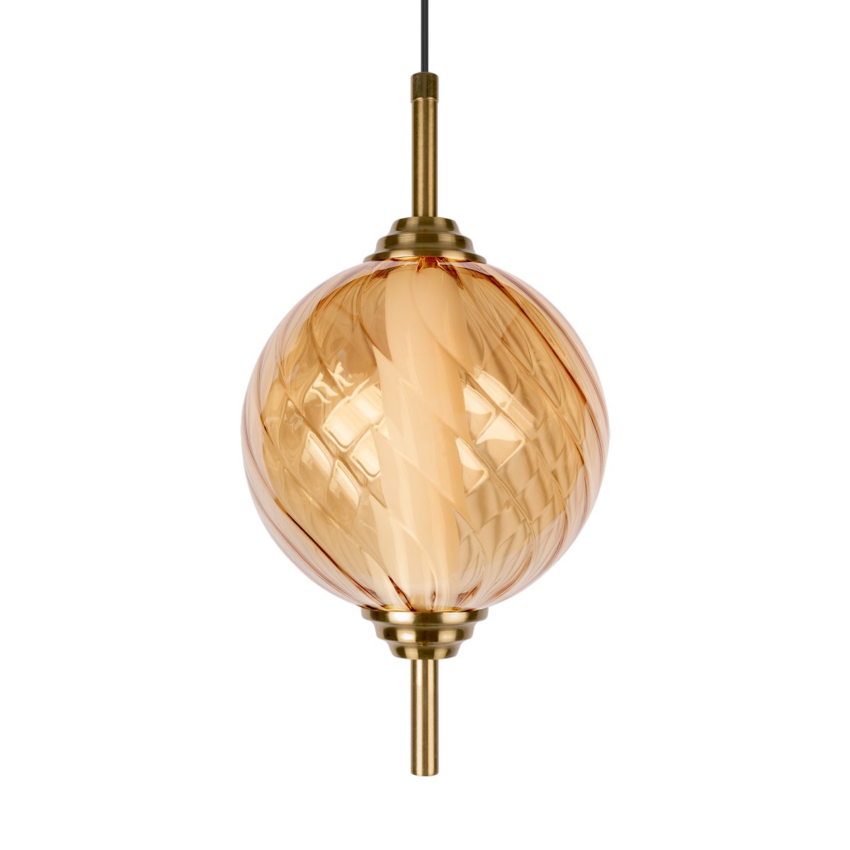 Светильник подвесной Loft It Helix 10421/B Amber