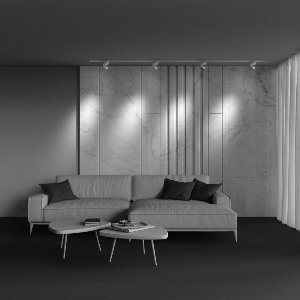 TR006-1-12W3K-W4K Трековый светильник Maytoni Magic Unity TR006-1-12W3K-W4K