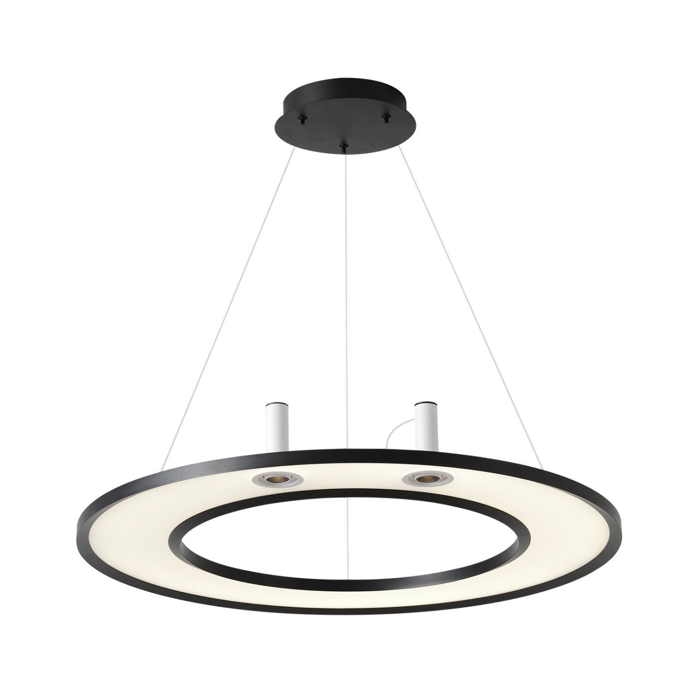 CONTOUR SP50W LED BLACK Подвесная люстра Crystal Lux Contour CONTOUR SP50W LED BLACK