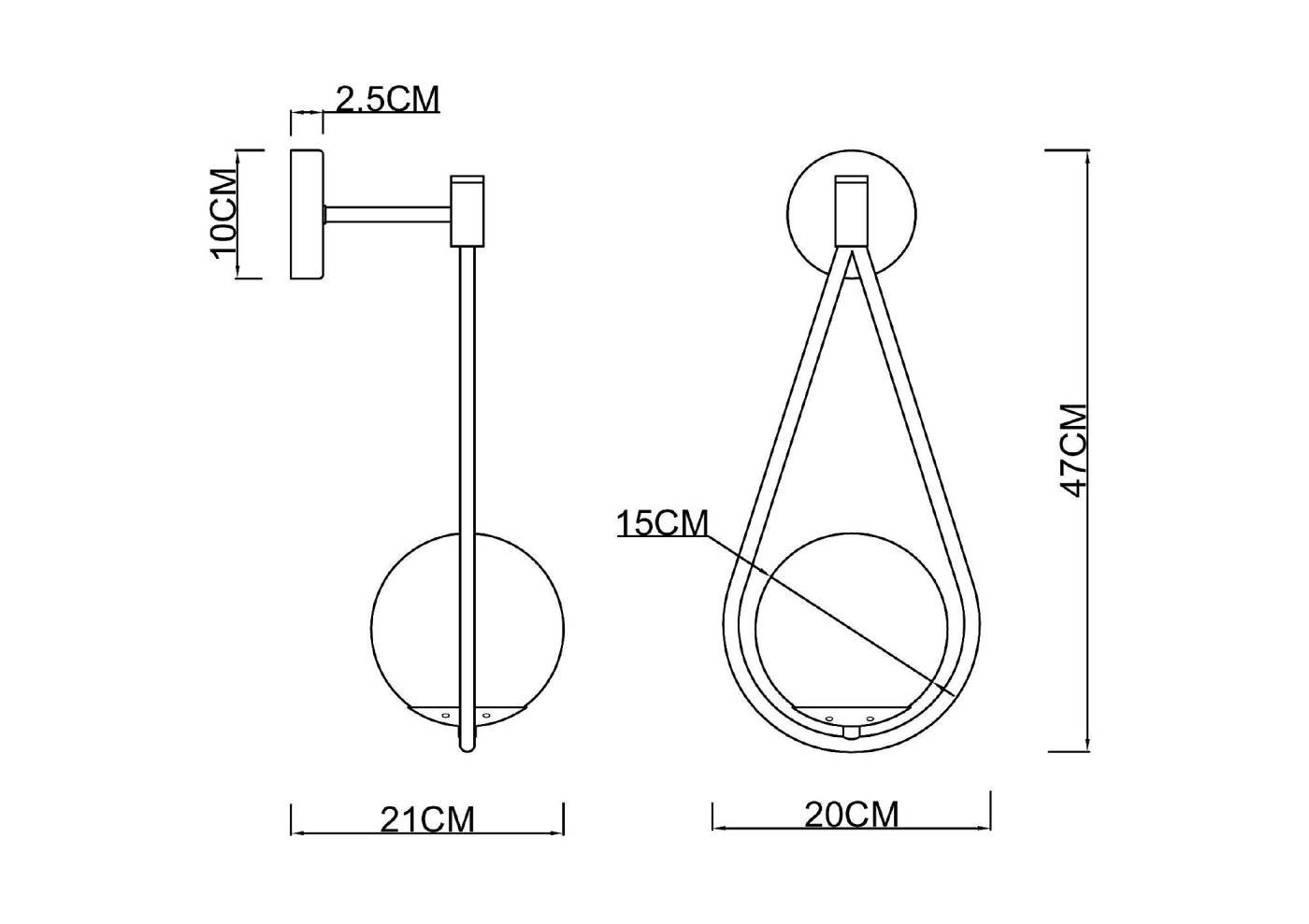 A7765ap-1BK Настенное бра Arte Lamp Matisse A7765ap-1BK