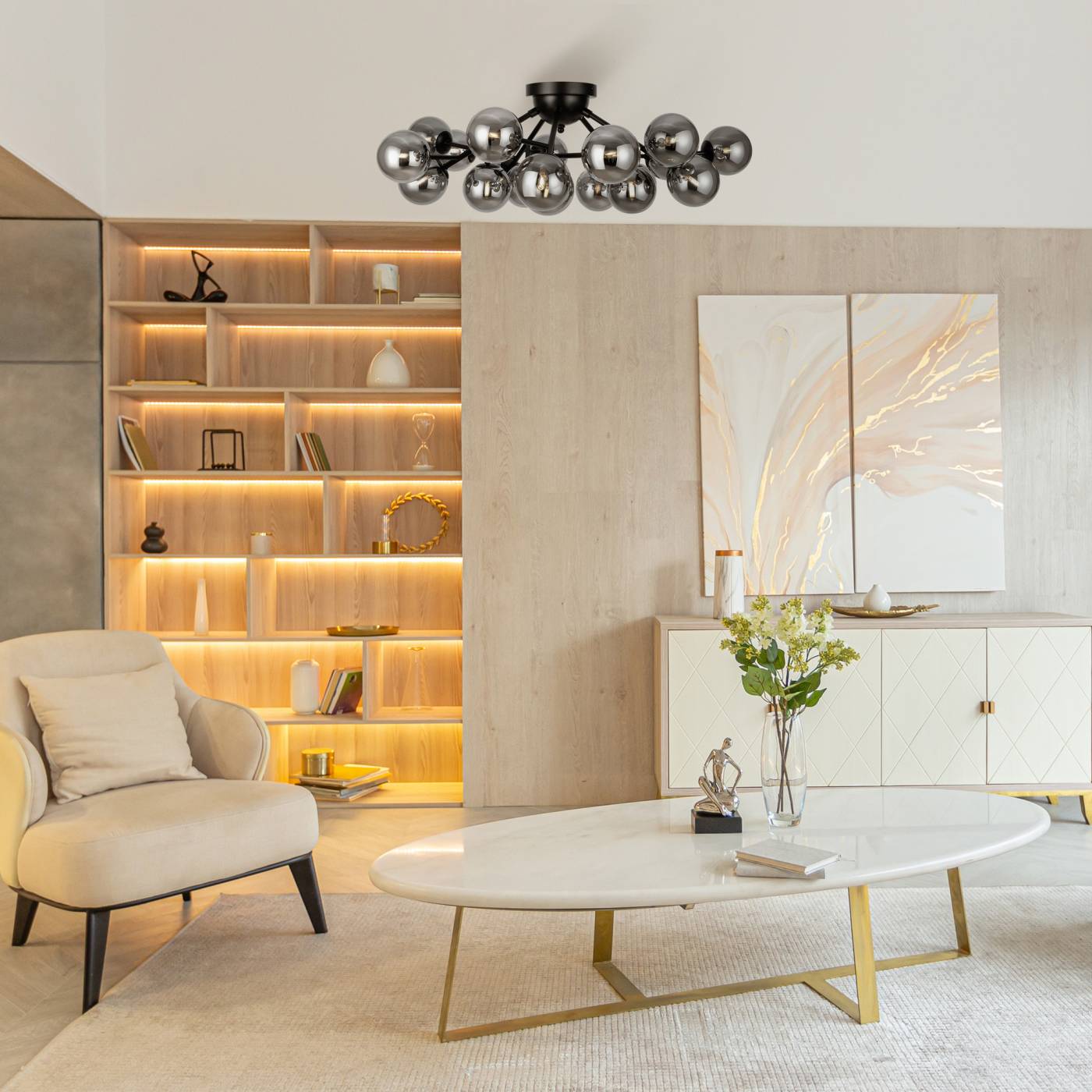MOD545CL-20B Потолочная люстра Maytoni Dallas MOD545CL-20B