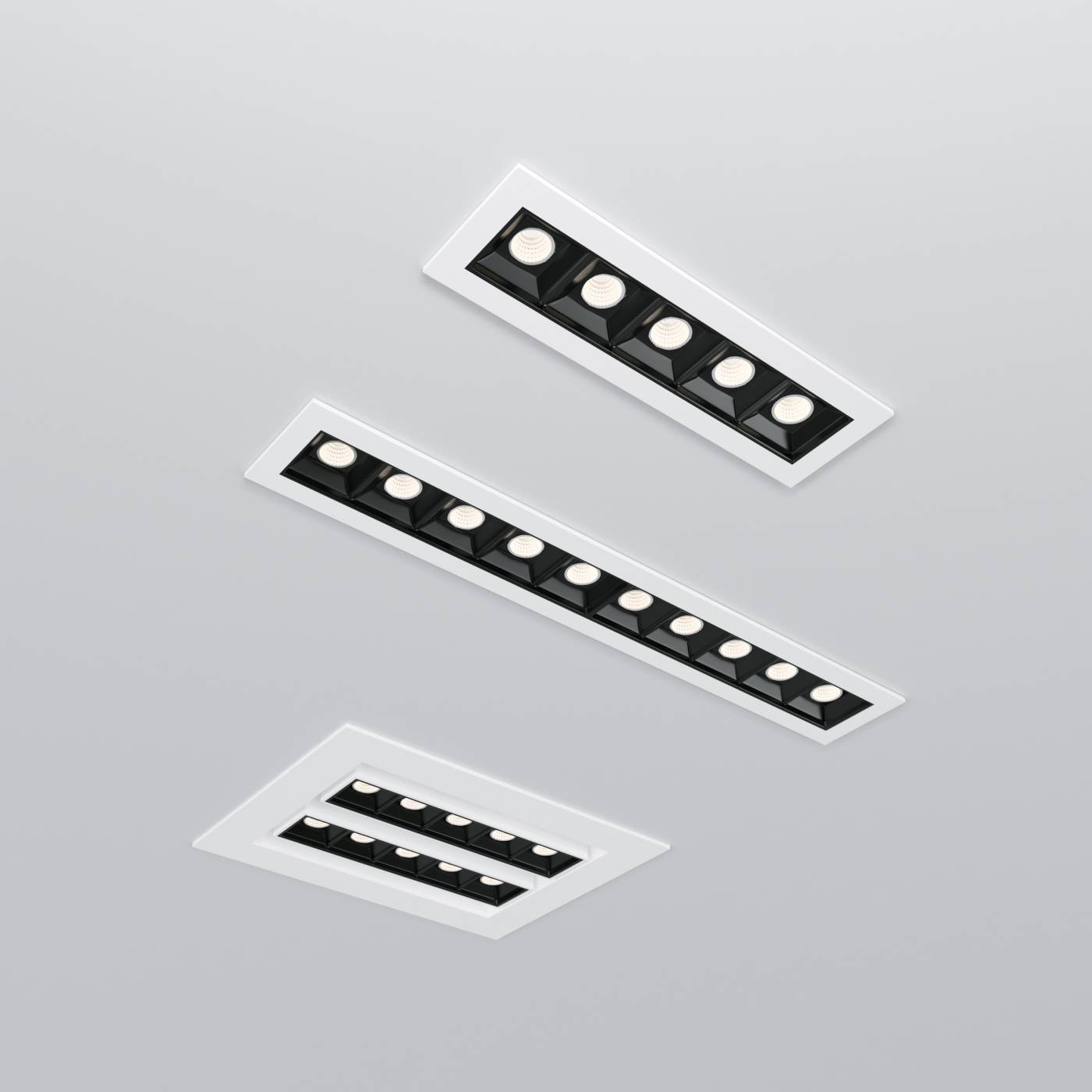 Встраиваемый светильник Elektrostandard 9921 & 9922 & 9923 LED 9922 LED 20W 4200K белый/черный