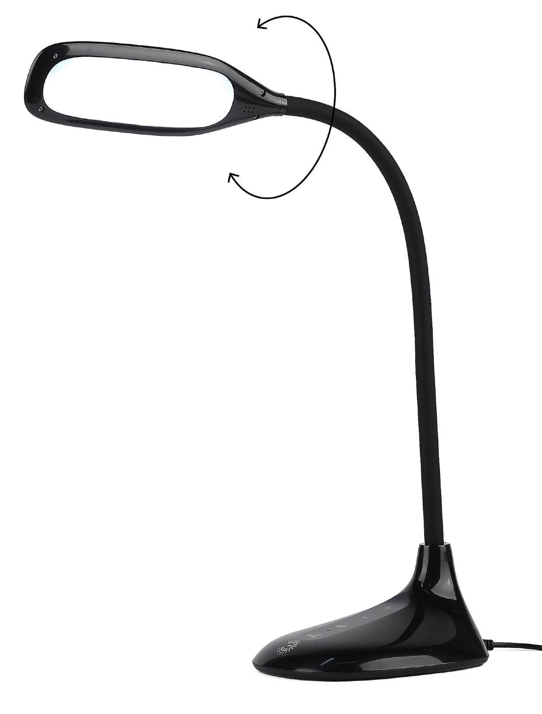 Офисная настольная лампа ЭРА NLED-452-9W-BK