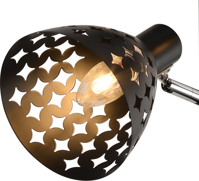 Потолочная люстра 01554-3.3-03B BK+CR