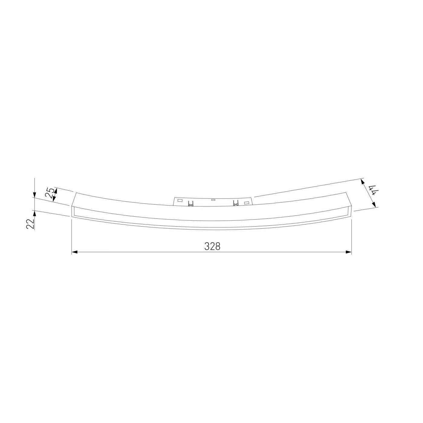Трековый светильник Elektrostandard Slim Magnetic Slim Magnetic Трековый светильник 16W 4200K Planar (чёрный) (?800мм) 85180/01