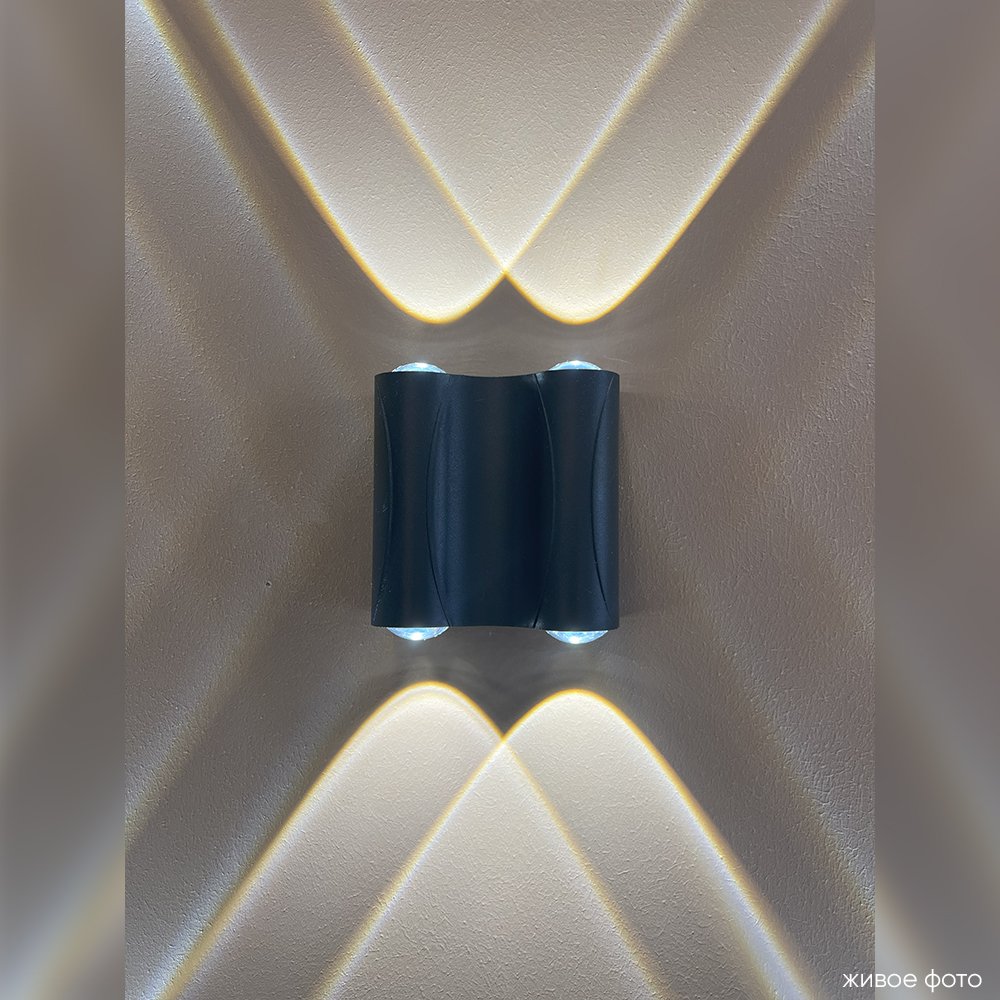 CLT 022W2 BL 4000K Уличный настенный светильник Crystal Lux Clt 022 CLT 022W2 BL 4000K