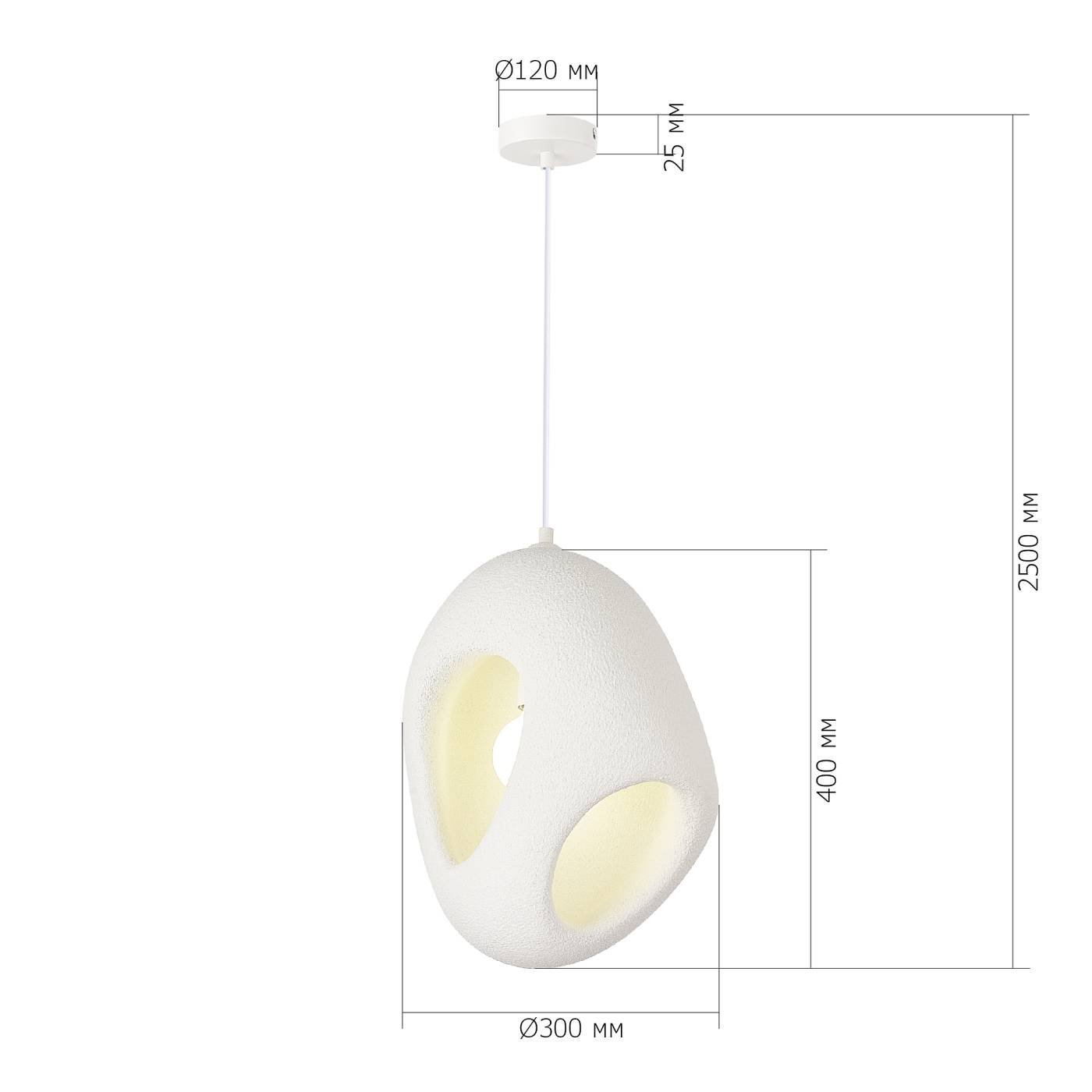 Светильник подвесной ST Luce Wabi Sabi SL1522.543.01