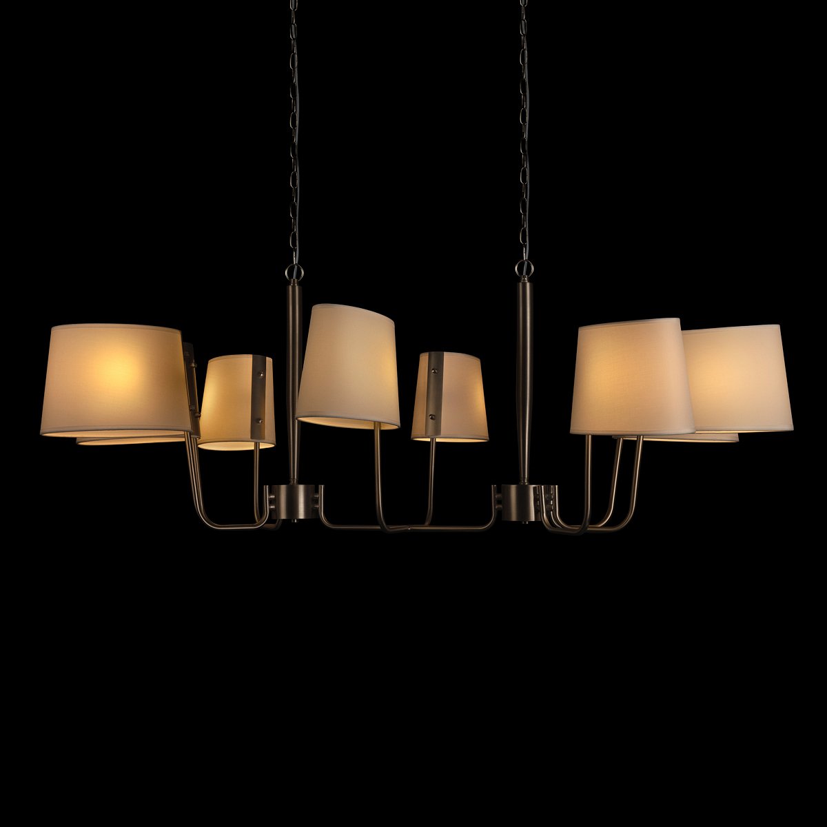 10527/8 Nickel Подвесная люстра Hilton Loft It 10527/8 Nickel