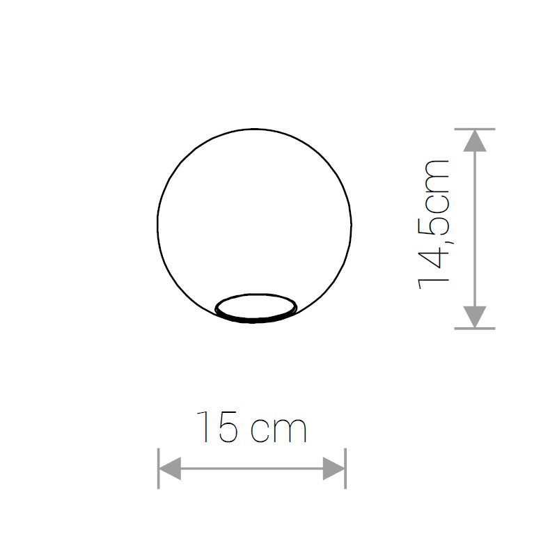 8531 Плафон Nowodvorski Cameleon Sphere S 8531