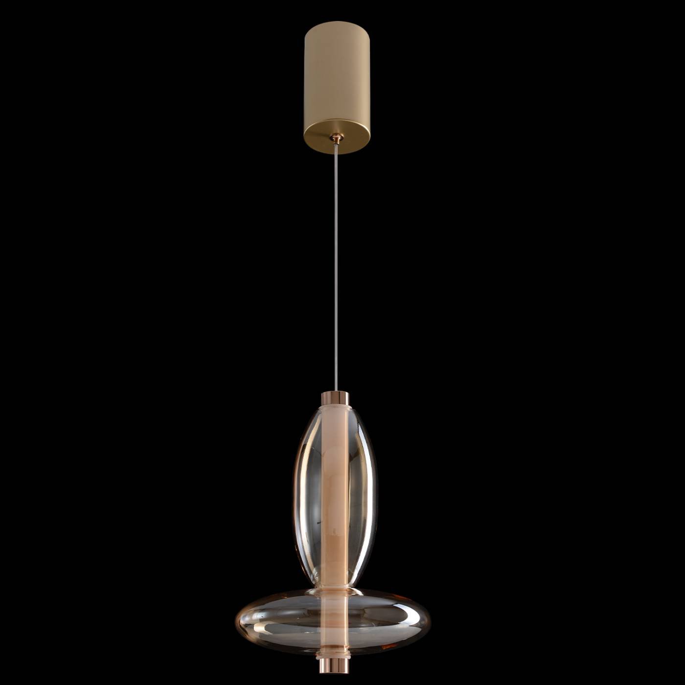 QUASAR SP7W LED AMBER Светильник подвесной Crystal Lux Quasar QUASAR SP7W LED AMBER