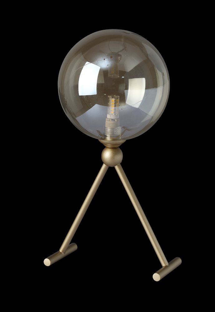FRANCISCA LG1 GOLD/COGNAC Настольная лампа Crystal Lux Francisca FRANCISCA LG1 GOLD/COGNAC