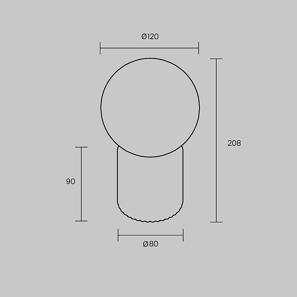 Настольная лампа Maytoni Omaggio MOD404RL-L3BG3K