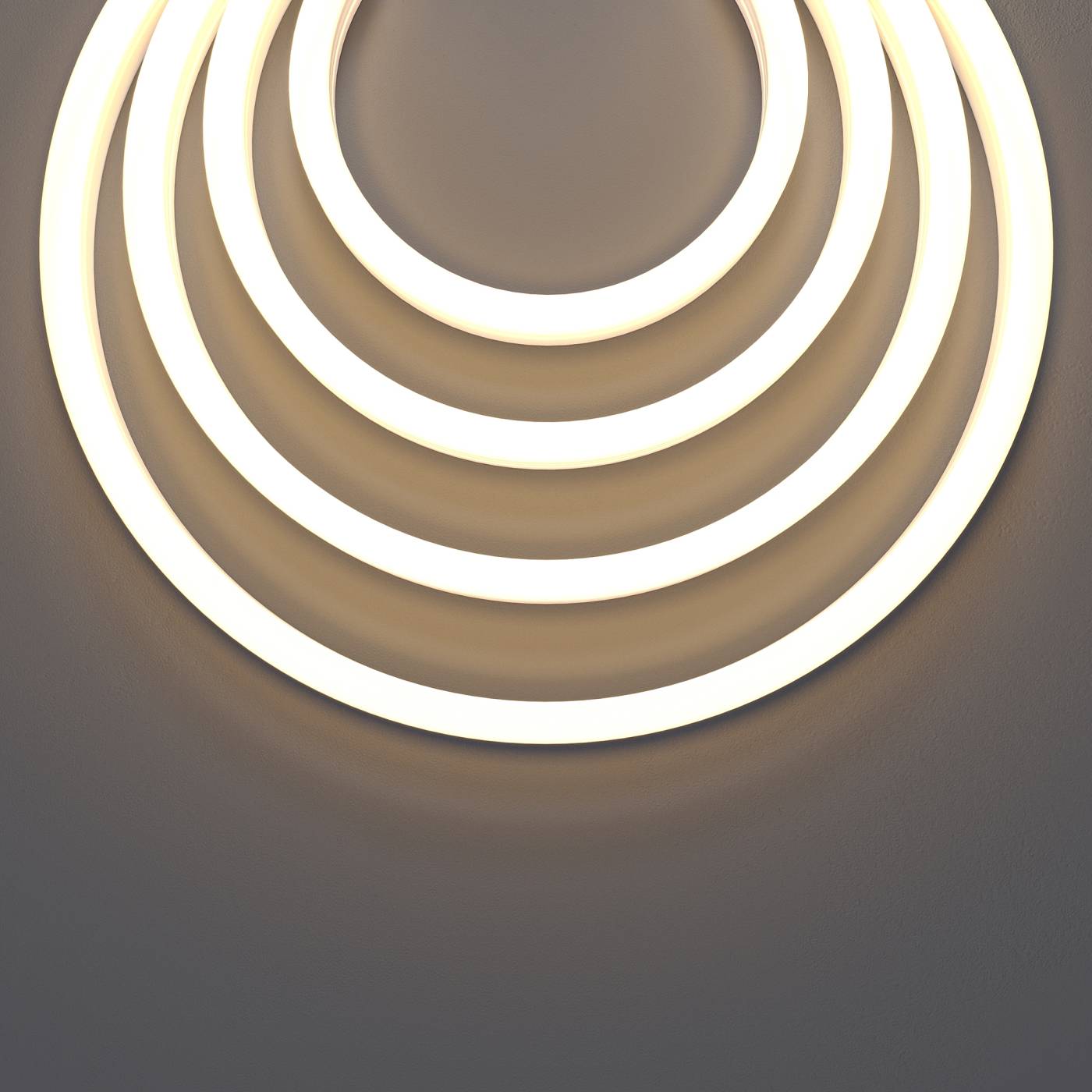 Гибкий неон 17x12 24В 10Вт/м 3000K IP67 5м Maytoni Изгиб поперек оптической оси 432001