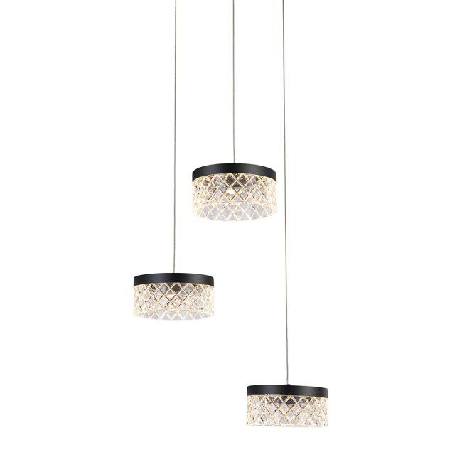 MD21020075-3A matt black Светильник подвесной Delight Collection Diamond cut MD21020075-3A matt black