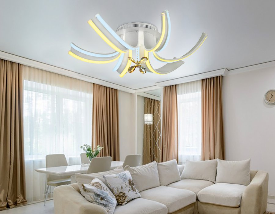 FL146 Потолочная люстра с пультом Double Ambrella FL146