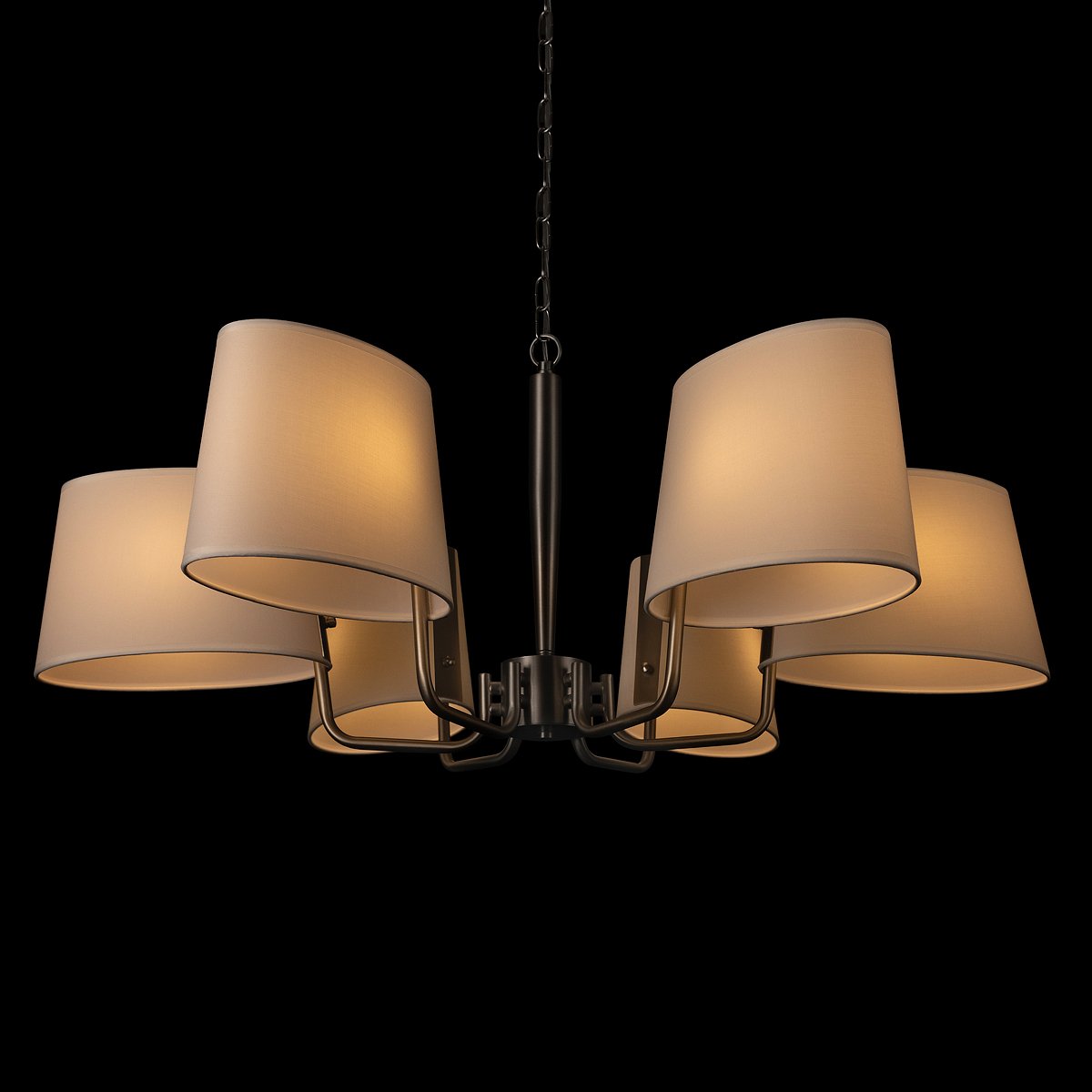 10527/6 Nickel Подвесная люстра Hilton Loft It 10527/6 Nickel