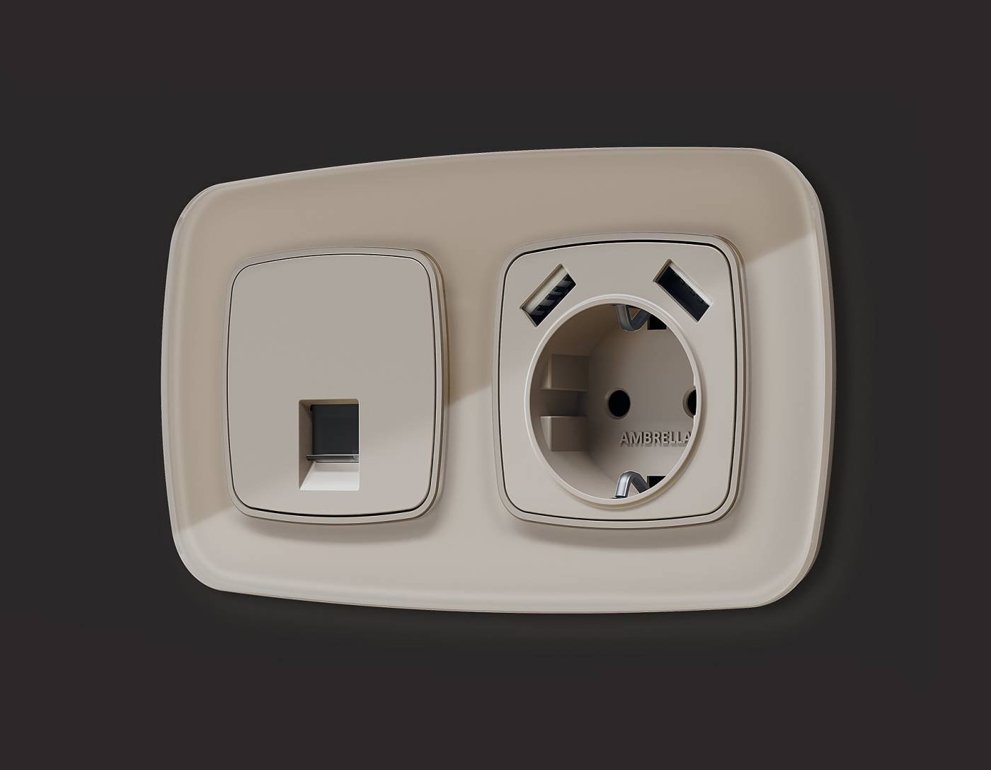 Накладка на механизм Ambrella Volt OMEGA OP3690