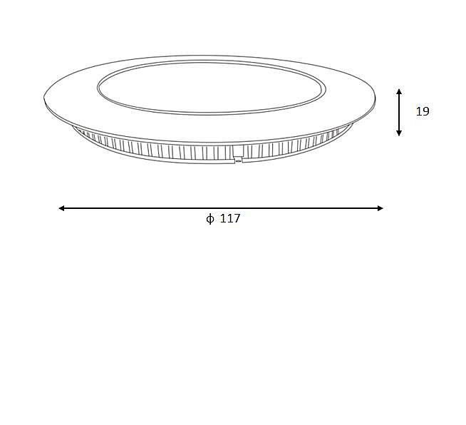 28906/11/31 Встраиваемый светильник Lucide Brice-Led 28906/11/31