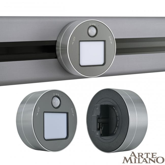 380011TLS/LWS Grey Трековый светильник Arte Milano Am-track-sockets 380011TLS/LWS Grey