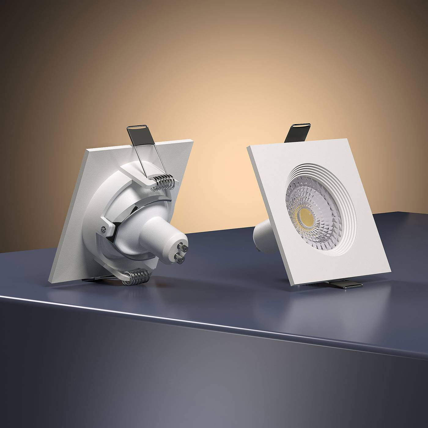 25055/01 GU10 белый Встраиваемый светильник Elektrostandard City 25055/01 GU10 белый