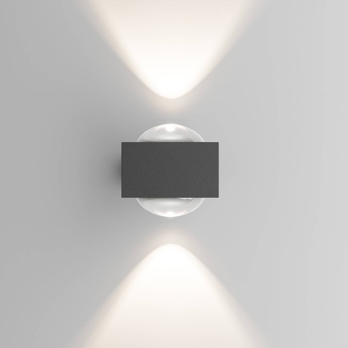 Lenses (35191/W) серый Уличный настенный светильник Elektrostandard Lenses Lenses (35191/W) серый