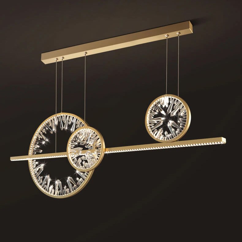 Подвесная люстра Delight Collection Bartlett XD-120B gold