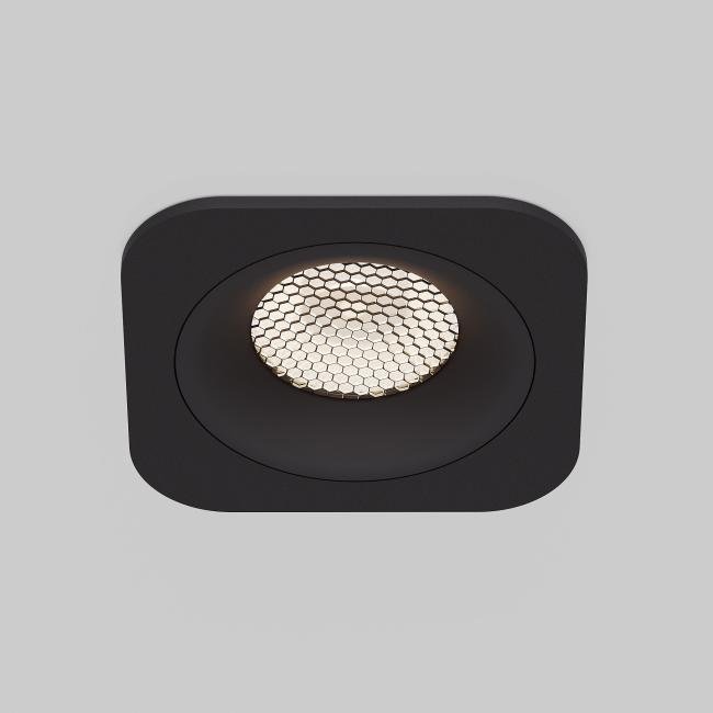 15276/LED 10W 4000K черный IP44 Встраиваемый светильник Elektrostandard Tetro 15276/LED 10W 4000K черный IP44