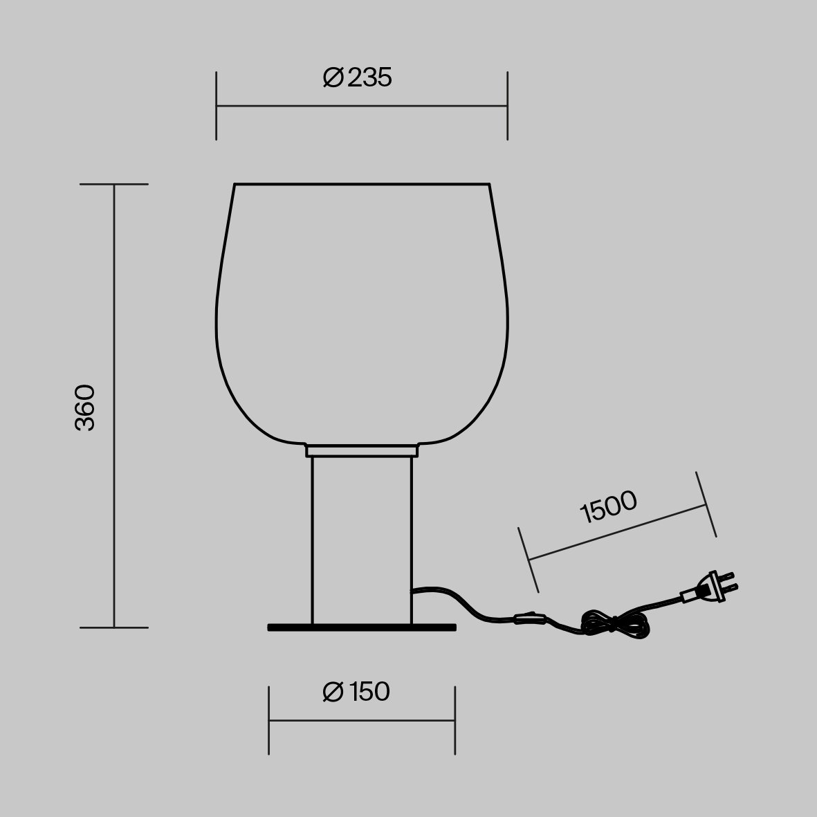 MOD414TL-01B Настольная лампа Maytoni Smart Casual MOD414TL-01B