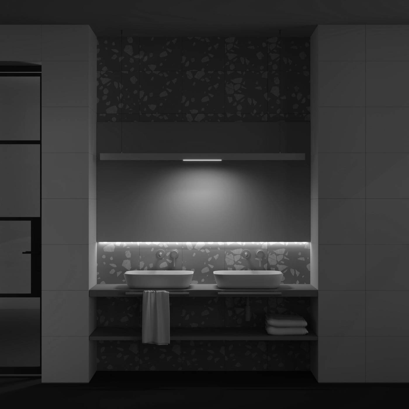 Трековый светильник Maytoni Basis Exility TR030-2-12W4K-W