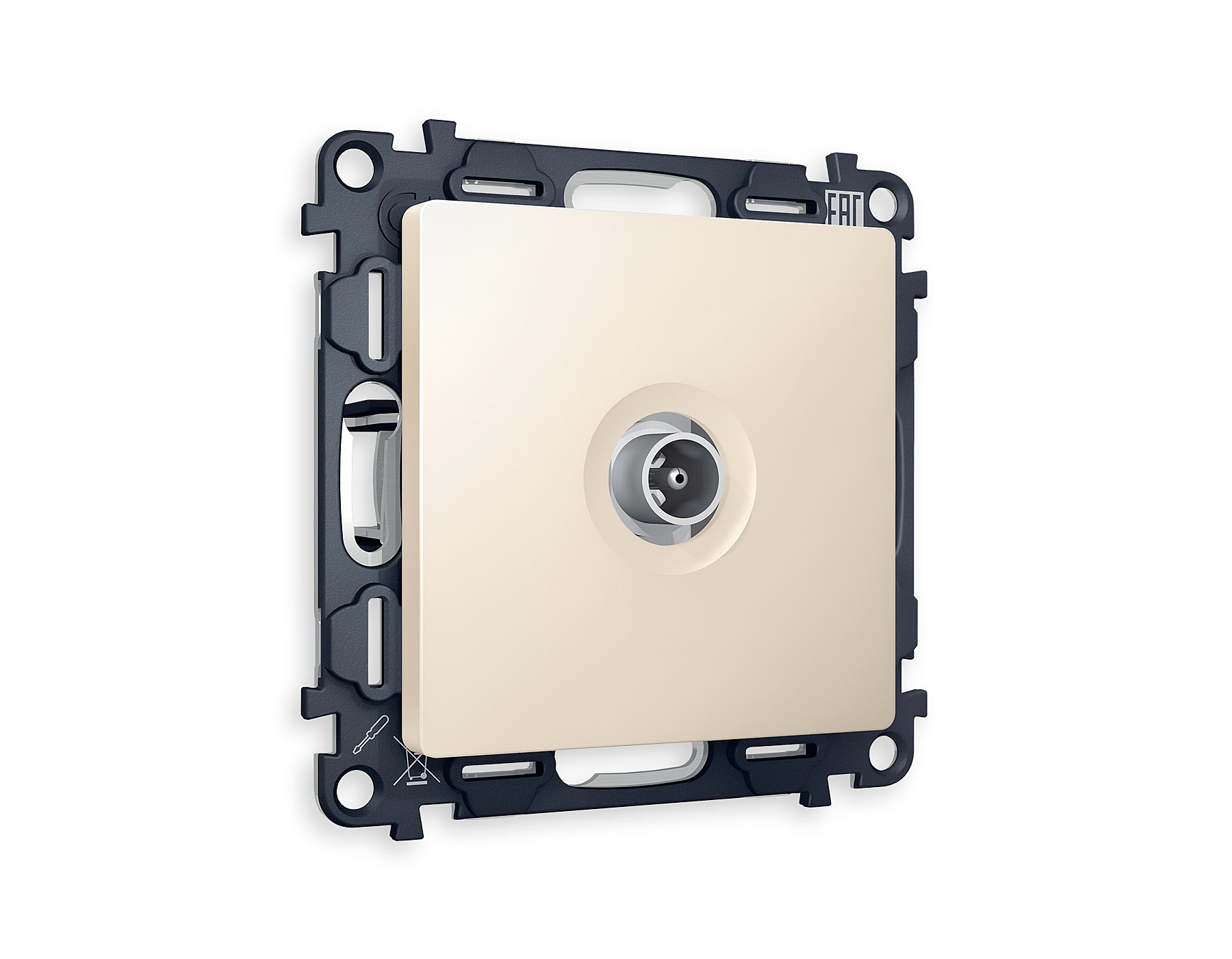 MA333010 Розетка Ambrella Volt ALFA MA333010