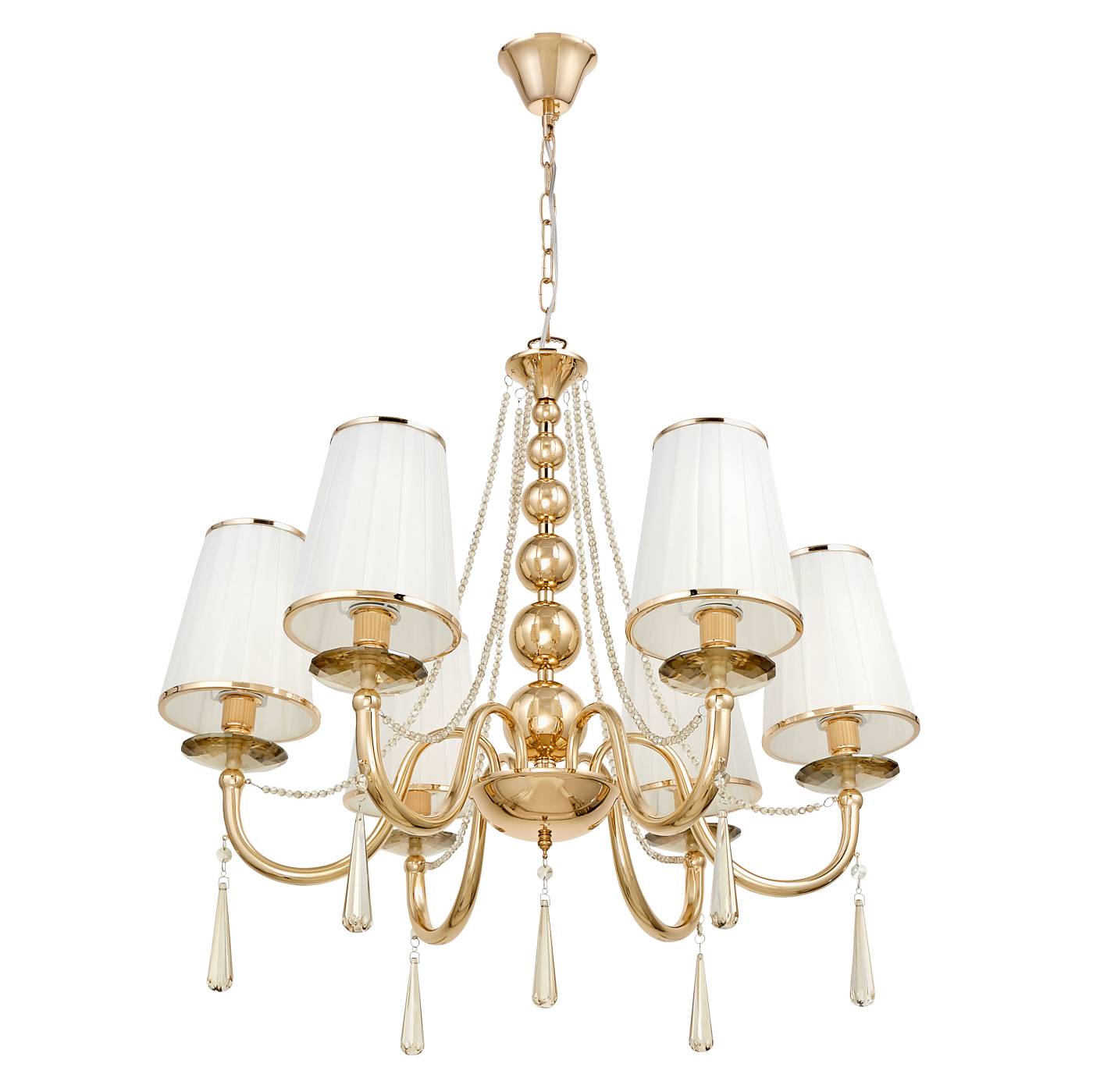 Подвесная люстра Lumina Deco Fabione LDP 1200-6 F.GD