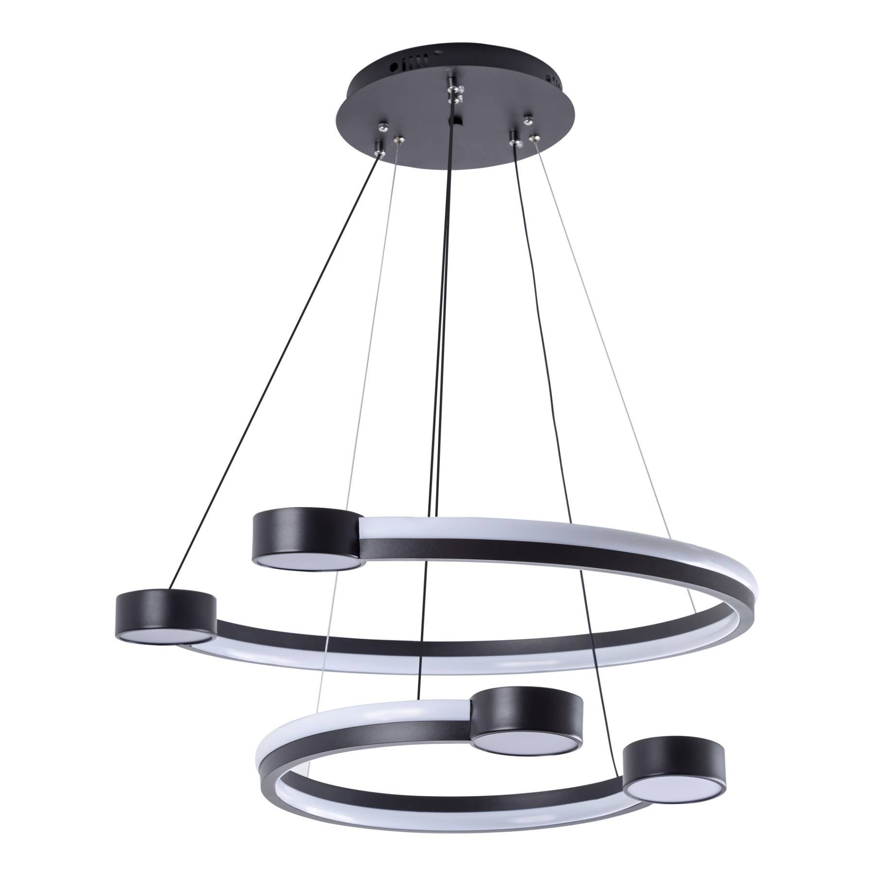 L7100-2 BK Подвесная люстра L LED4U L7100-2 BK