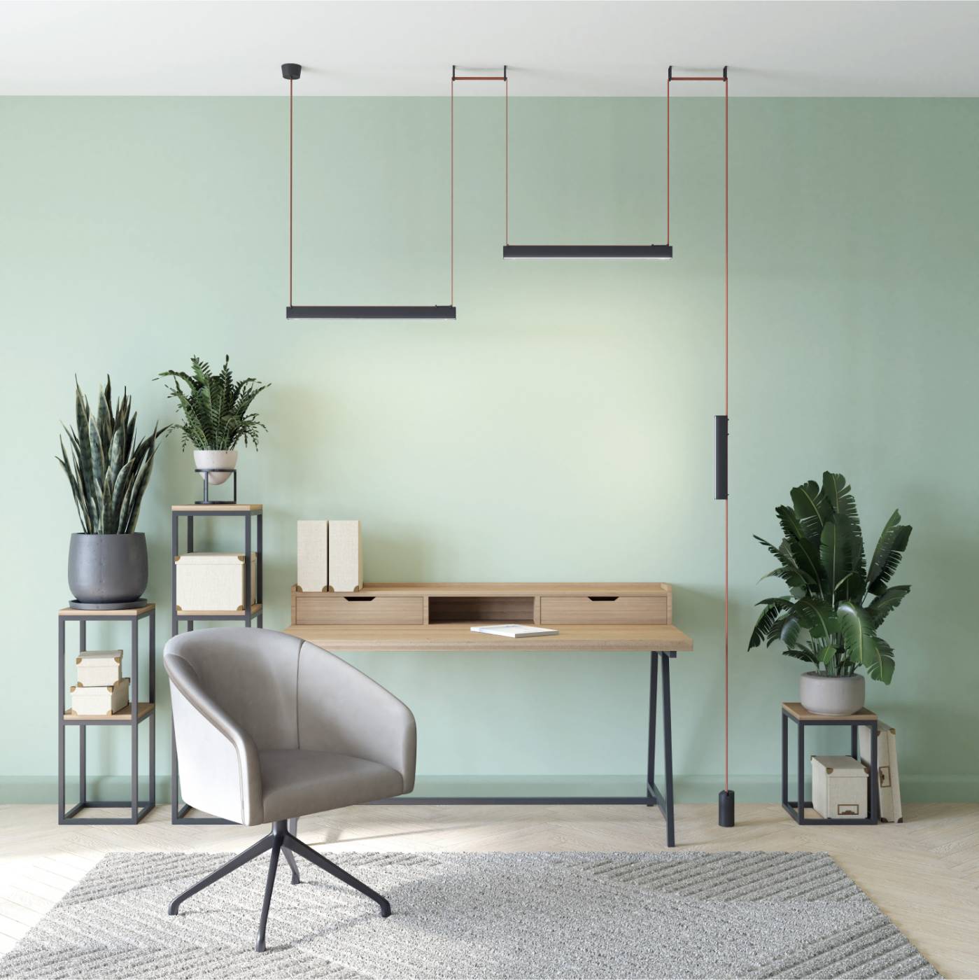 DK5576-BK Cветильник для трека-ремня Denkirs Belty Linear DK5576-BK