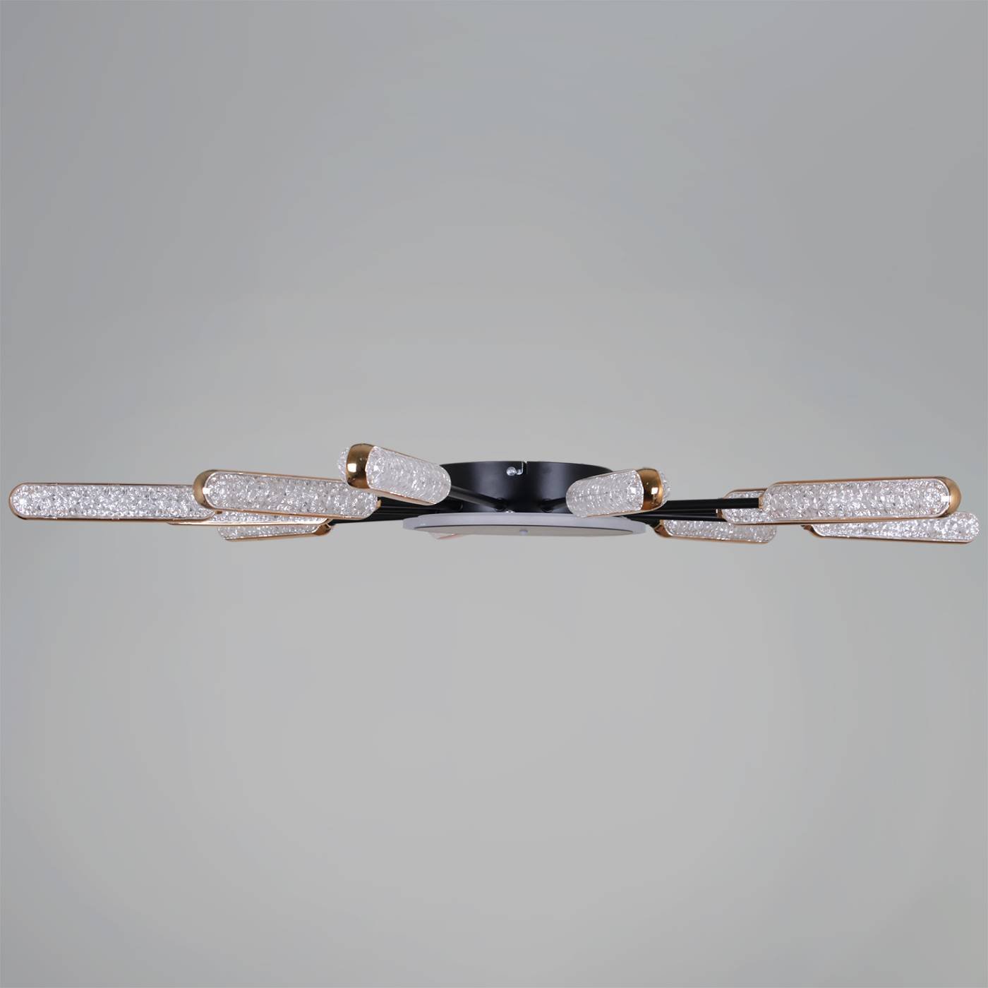 Потолочная люстра Reluce 08290-0.3-12 BK+GD